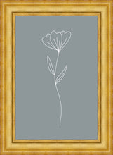 Load image into Gallery viewer, Minimalist Flower Blue
