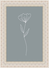 Load image into Gallery viewer, Minimalist Flower Blue
