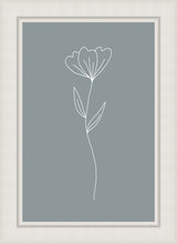 Load image into Gallery viewer, Minimalist Flower Blue
