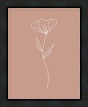 Load image into Gallery viewer, Minimalist Flower Pink Gallery Wrap

