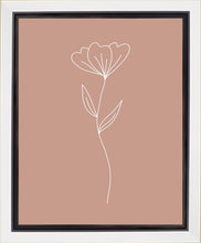 Load image into Gallery viewer, Minimalist Flower Pink Gallery Wrap
