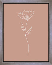 Load image into Gallery viewer, Minimalist Flower Pink Gallery Wrap
