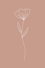 Load image into Gallery viewer, Minimalist Flower Pink Gallery Wrap
