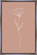 Load image into Gallery viewer, Minimalist Flower Pink Gallery Wrap
