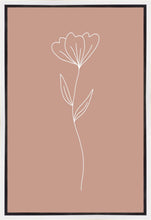 Load image into Gallery viewer, Minimalist Flower Pink Gallery Wrap
