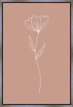 Load image into Gallery viewer, Minimalist Flower Pink Gallery Wrap
