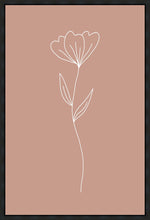 Load image into Gallery viewer, Minimalist Flower Pink Gallery Wrap
