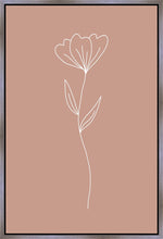 Load image into Gallery viewer, Minimalist Flower Pink Gallery Wrap
