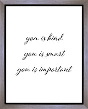 Load image into Gallery viewer, You is Kind Gallery Wrap
