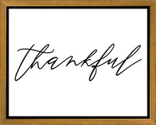 Load image into Gallery viewer, Thankful Gallery Wrap
