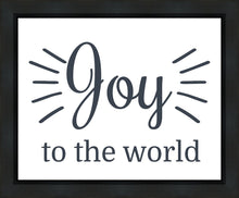 Load image into Gallery viewer, Joy to The World Gallery Wrap
