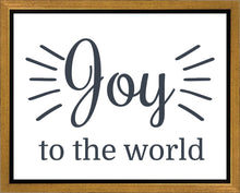 Load image into Gallery viewer, Joy to The World Gallery Wrap
