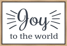 Load image into Gallery viewer, Joy to The World Gallery Wrap
