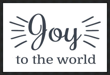 Load image into Gallery viewer, Joy to The World Gallery Wrap
