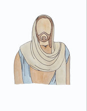 Load image into Gallery viewer, Jesus Watercolor Gallery Wrap
