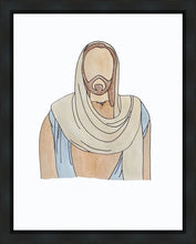 Load image into Gallery viewer, Jesus Watercolor Gallery Wrap

