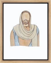 Load image into Gallery viewer, Jesus Watercolor Gallery Wrap
