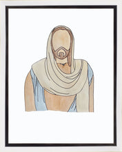 Load image into Gallery viewer, Jesus Watercolor Gallery Wrap
