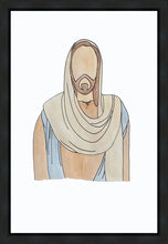 Load image into Gallery viewer, Jesus Watercolor Gallery Wrap
