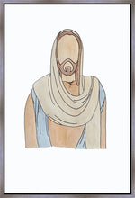Load image into Gallery viewer, Jesus Watercolor Gallery Wrap
