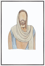 Load image into Gallery viewer, Jesus Watercolor Gallery Wrap
