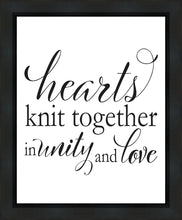 Load image into Gallery viewer, Hearts Knit Gallery Wrap
