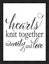 Load image into Gallery viewer, Hearts Knit Gallery Wrap
