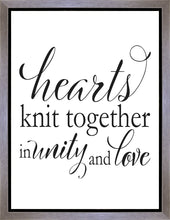 Load image into Gallery viewer, Hearts Knit Gallery Wrap
