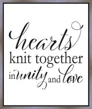 Load image into Gallery viewer, Hearts Knit Gallery Wrap
