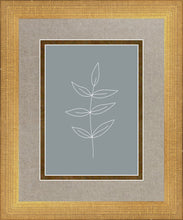 Load image into Gallery viewer, Minimalist Leaves Blue
