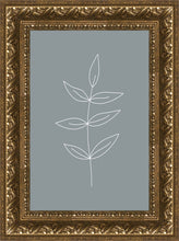 Load image into Gallery viewer, Minimalist Leaves Blue
