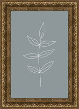 Load image into Gallery viewer, Minimalist Leaves Blue
