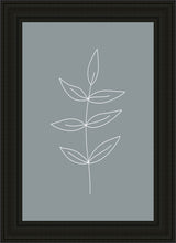 Load image into Gallery viewer, Minimalist Leaves Blue
