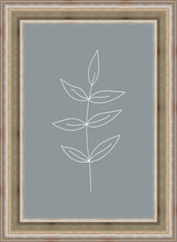 Load image into Gallery viewer, Minimalist Leaves Blue
