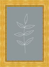 Load image into Gallery viewer, Minimalist Leaves Blue
