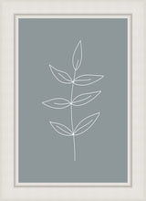 Load image into Gallery viewer, Minimalist Leaves Blue
