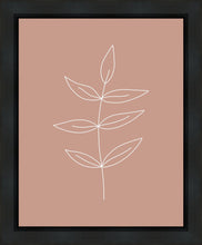 Load image into Gallery viewer, Minimalist Leaves Pink Gallery Wrap
