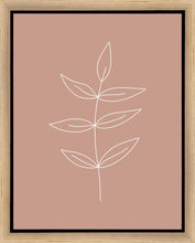 Load image into Gallery viewer, Minimalist Leaves Pink Gallery Wrap

