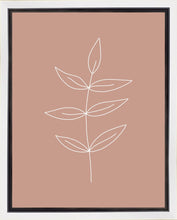 Load image into Gallery viewer, Minimalist Leaves Pink Gallery Wrap
