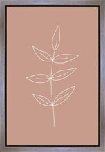 Load image into Gallery viewer, Minimalist Leaves Pink Gallery Wrap
