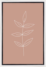 Load image into Gallery viewer, Minimalist Leaves Pink Gallery Wrap
