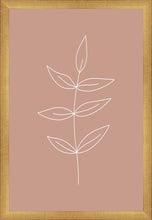 Load image into Gallery viewer, Minimalist Leaves Pink
