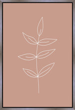 Load image into Gallery viewer, Minimalist Leaves Pink Gallery Wrap
