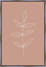 Load image into Gallery viewer, Minimalist Leaves Pink Gallery Wrap
