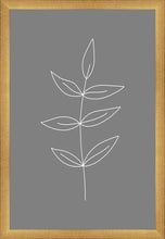 Load image into Gallery viewer, Minimalist Leaves Gray
