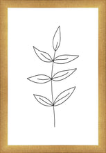 Load image into Gallery viewer, Minimalist Leaves White
