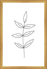 Load image into Gallery viewer, Minimalist Leaves White
