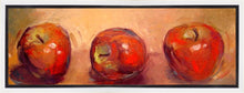 Load image into Gallery viewer, Three Apples Gallery Wrap
