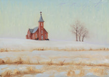 Load image into Gallery viewer, Three Trees and a Church
