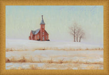 Load image into Gallery viewer, Three Trees and a Church
